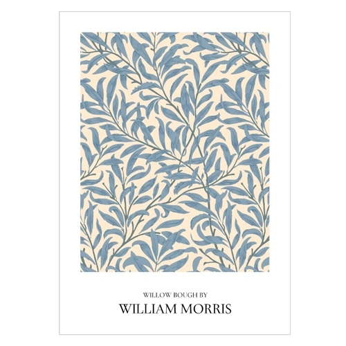 Affisch med WILLOW BOUGH AV William Morris 4