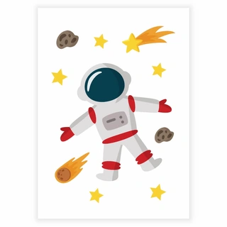 Astronaut affisch