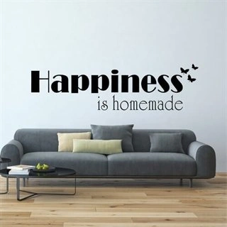 Happiness is homemade - Väggdekor