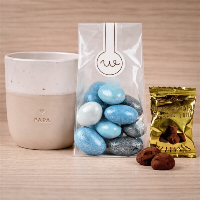 Lille gav med Blå Studenter flagga