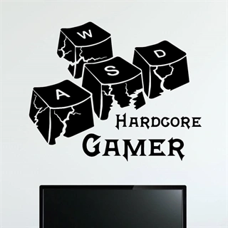 Hardcore Gamer  - Väggdekor
