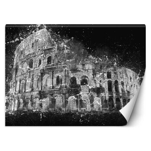 Fototapet, Colosseum svartvitt