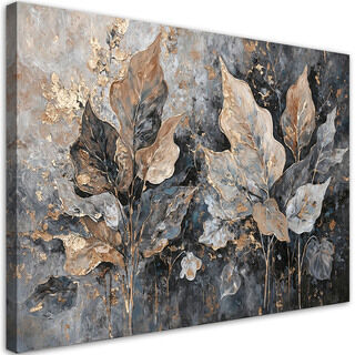 Canvastavla, Blad I Glamourstil - (120x80)