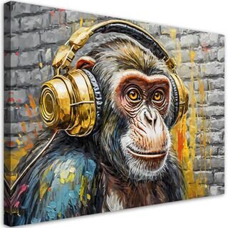 Canvastavla, Monkey DJ-musik