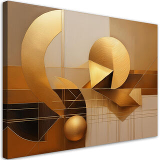 Canvastavla, Geometrisk abstraktion 3D
