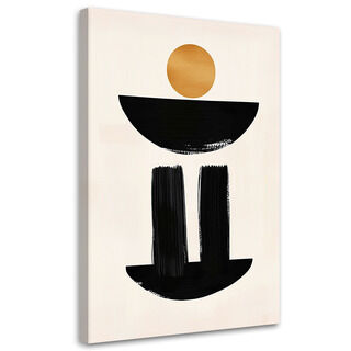 Canvastavla, Geometriska figurer Abstrakt