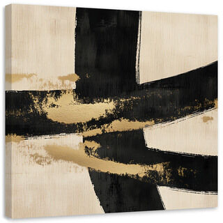 Canvastavla, Abstrakt konst, beige, industriellt loft