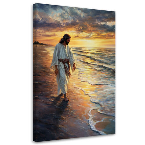 Canvastavla, Jesus Kristus går på vatten
