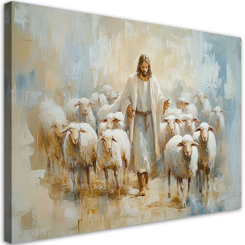 Canvastavla, Jesus den gode herden