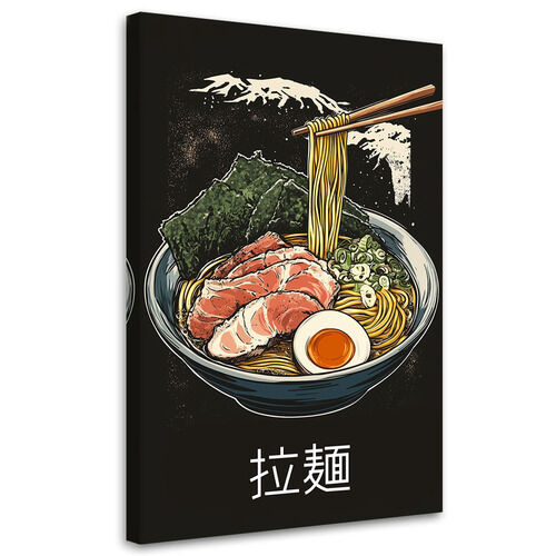 Canvastavla, Ramenmat Japan