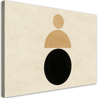 Canvastavla, Abstrakta figurer Minimalism