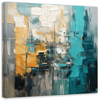 Canvastavla, Geometrisk abstrakt modern