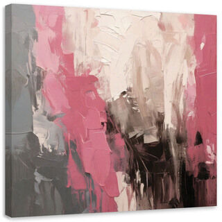 Canvastavla, Abstrakt minimalism textur rosa