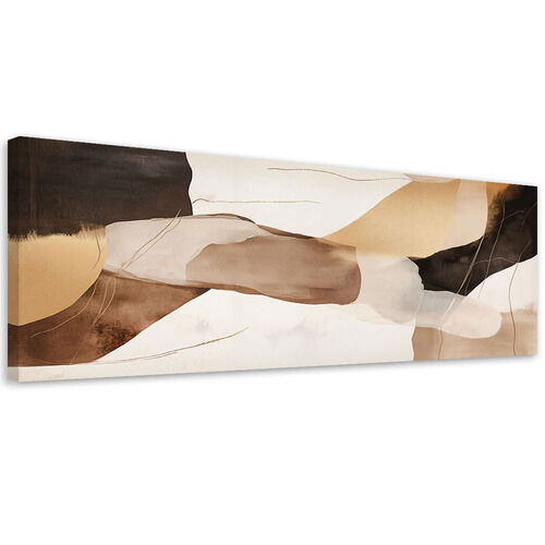 Canvastavla, Abstrakt minimalism Brun