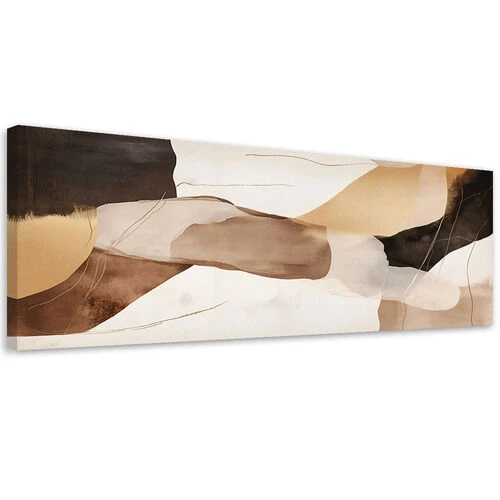 Canvastavla, Abstrakt minimalism Brun