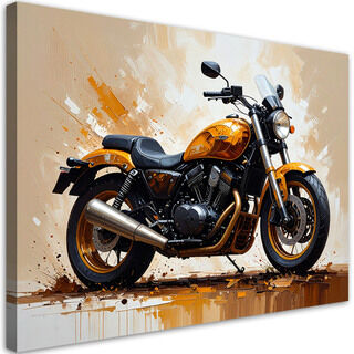 Canvastavla, Sportmotorcykel