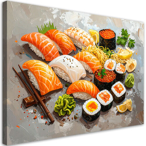 Canvastavla, Sushi mat