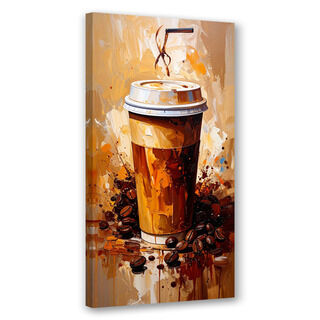 Canvastavla, Mugg Kaffe Drycker