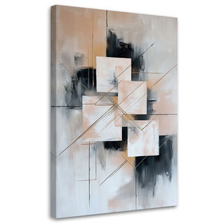 Canvastavla, Abstrakt geometriska rutor