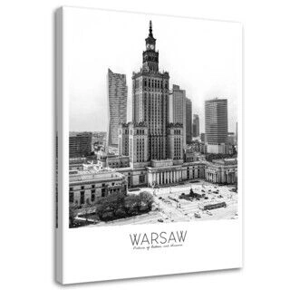 Canvastavla, Warszawa - Kulturpalatset