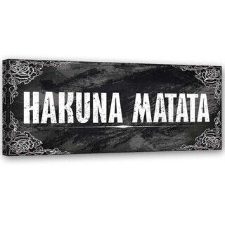 Canvastavla, Hakuna Matata Lejonkungen