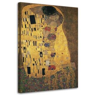 Canvastavla, Kyssen - G. Klimt Reproduktion