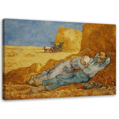 Canvastavla, Siesta - V. van Gogh-tryck