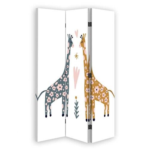 Rumsavdelare dubbelsidig PIN IT, Giraffdjur - (110x170)