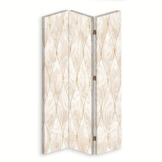 Rumsavdelare dubbelsidig roterbar, CABINET Beige - (110x170)