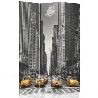 Rumsavdelare dubbelsidig roterbar, New York - (110x170)