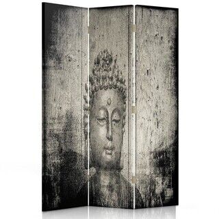 Rumsavdelare dubbelsidig roterbar, Buddha Zen Spa - (110x170)