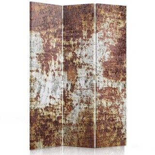 Rumsavdelare dubbelsidig roterbar, CABINET Rostig metall - (110x170)