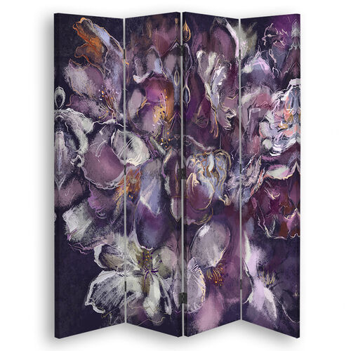 Rumsdelare Dubbelsidig, Irisblomma - (145x170)