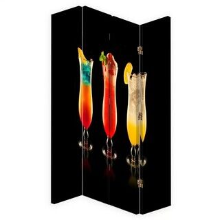 Rumsavdelare Dubbelsidig roterbar, Dryck Cocktail Färg - (145x170)