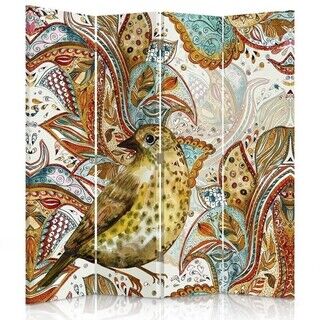 Rumsavdelare Dubbelsidig roterbar, Orient Mandala Boho - (145x170)