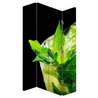 Rumsavdelare Dubbelsidig roterbar, Mojito-dryck - (145x170)