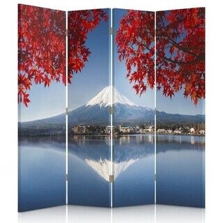Rumsavdelare Dubbelsidig roterbar, JAPAN Utsikt över berget Fuji - (145x170)