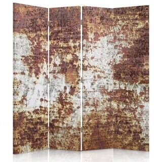 Rumsavdelare Dubbelsidig roterbar, CABINET Rostig metall - (145x170)