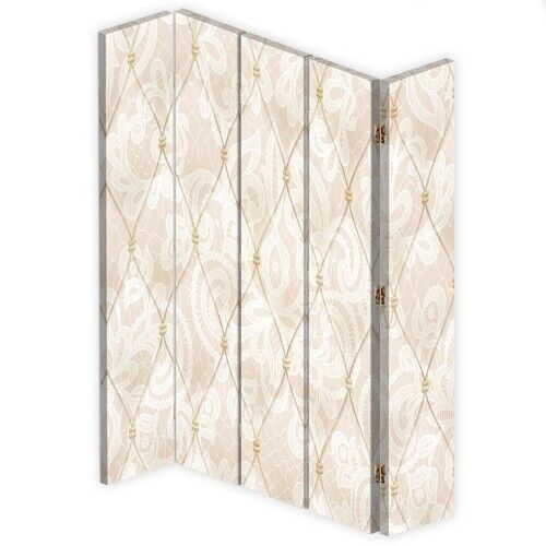 Rumsdelare Dubbelsidig roterbar, CABINET Beige - (180x170)