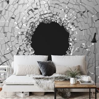 Fototapet Abstrakt Tunnel 3D-Effekt