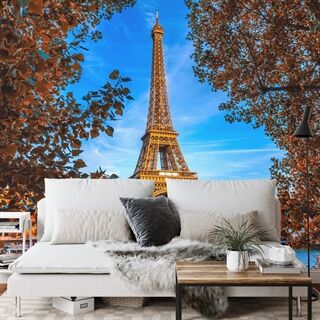 Fototapet Paris Eiffeltornet