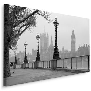 Duk Utsikt Över Big Ben Och Palace Of Westminster