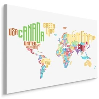 Duk Världskarta - Undertexter