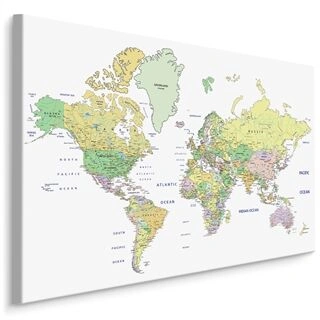 Duk Politisk Världskarta