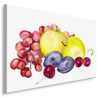 Duk Sommarfrukt Målad I Akvarell