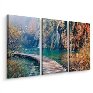 Flerdelad canvas Plitvicesjöarnas Nationalpark