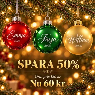 JULGRUNLARNA MED NAMN