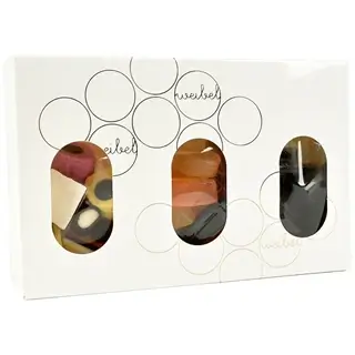 Presentaskar med godis