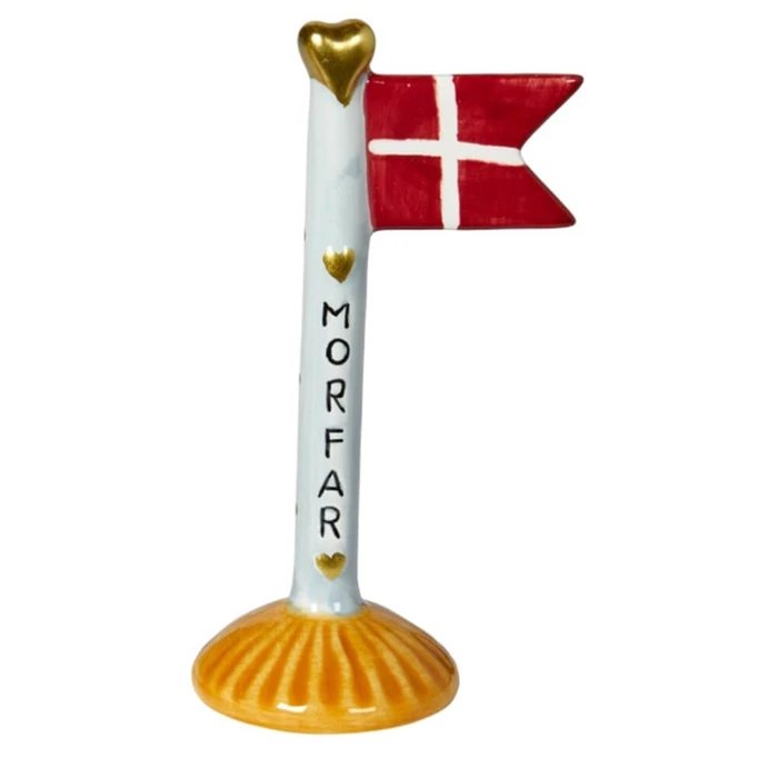 Flagga Morfar H: 14cm
