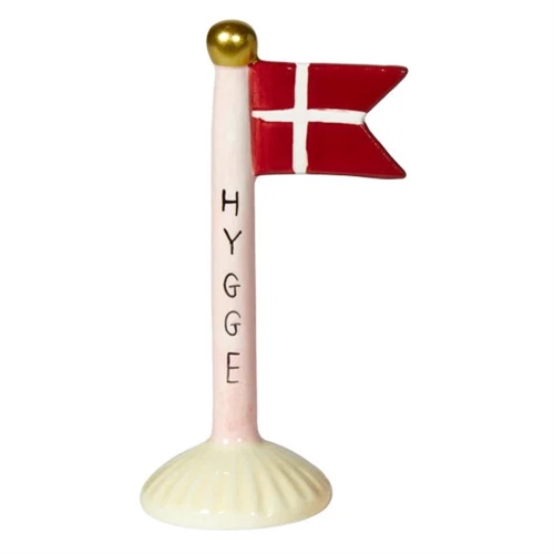 Flaggmor/grå H: 14 cm keramik